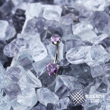 Банан Pure Heart v.2 Amethyst CZ