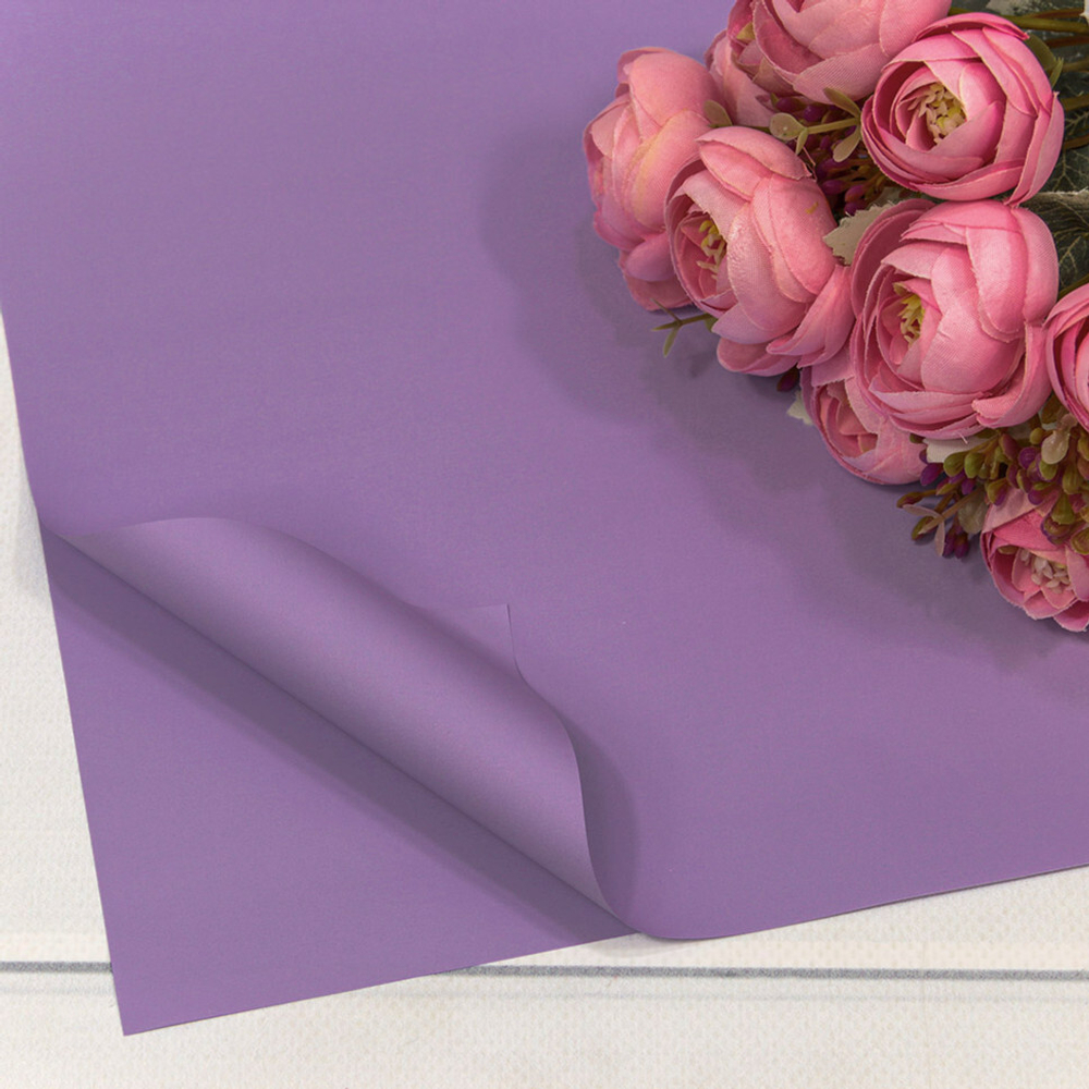 Пленка В листах 20 шт 60 х 60 см "Корейская" (Фиолетовый)