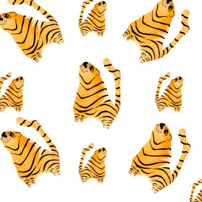 Tiger Petrik (On White)