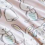 Комплект постельного белья на резинке Сатин Люкс KIDS 100% хлопок CDKR079