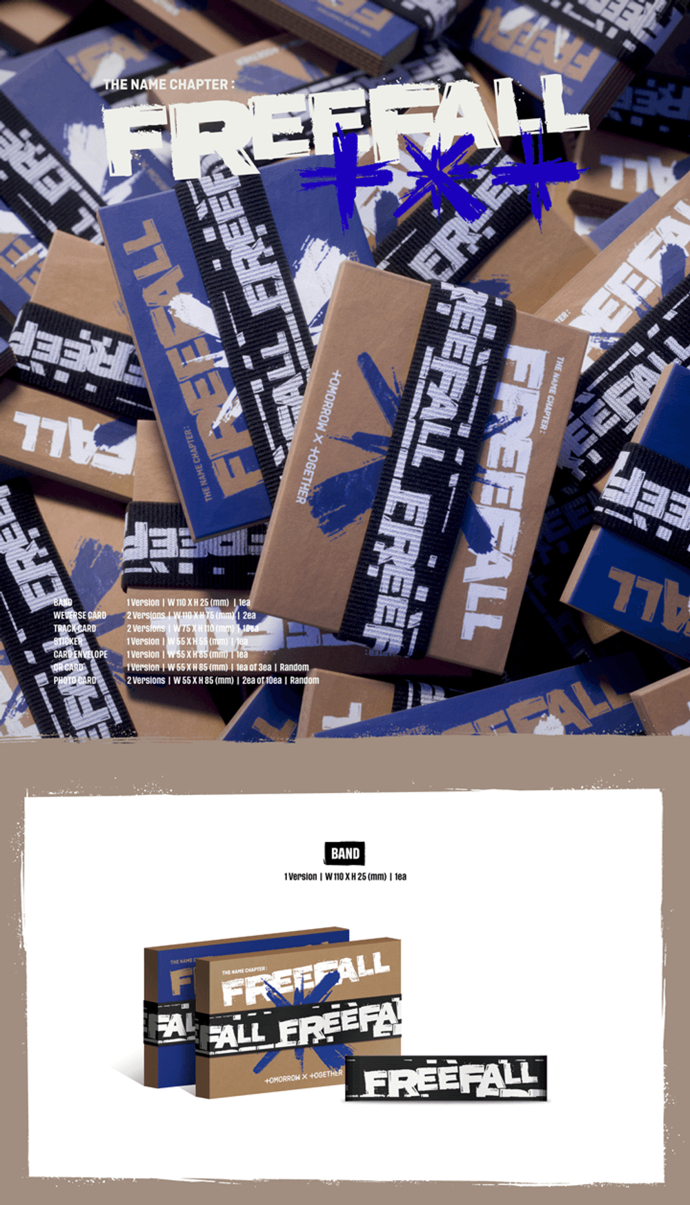 Альбом TOMORROW X TOGETHER (TXT) - The Name Chapter: FREEFALL (Weverse Albums ver.)