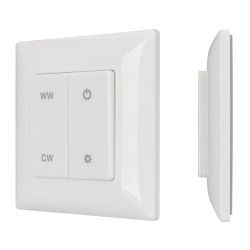 Панель SMART-P48-MIX-P-SUF (3V, 1 зона, Knob, 2.4G) (Arlight, Пластик) 028302