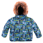 Комплект зимний д/мальчика "Экстрим" р.86, бирюза (Rusland) А 159-21