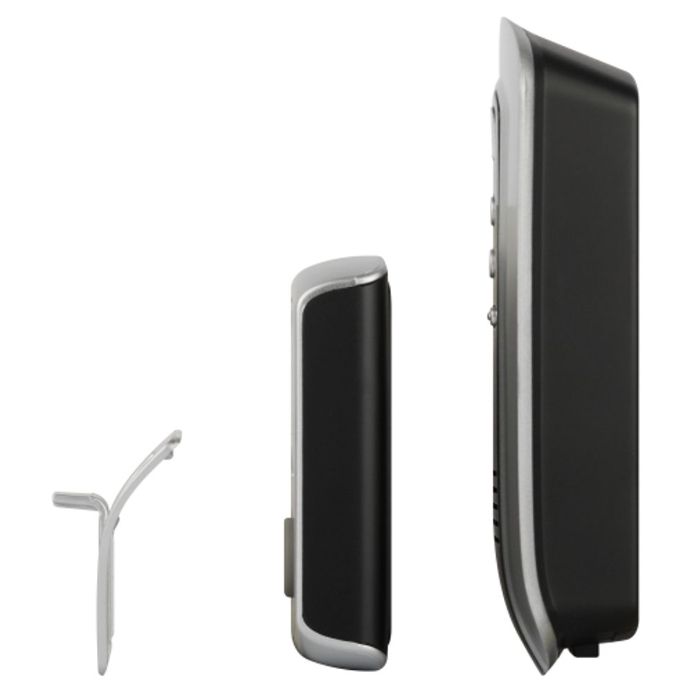 Звонок дверной ЭРА C108 беспроводной серебристо-чёрный 6 мелодий | Электрозвонки беспроводные