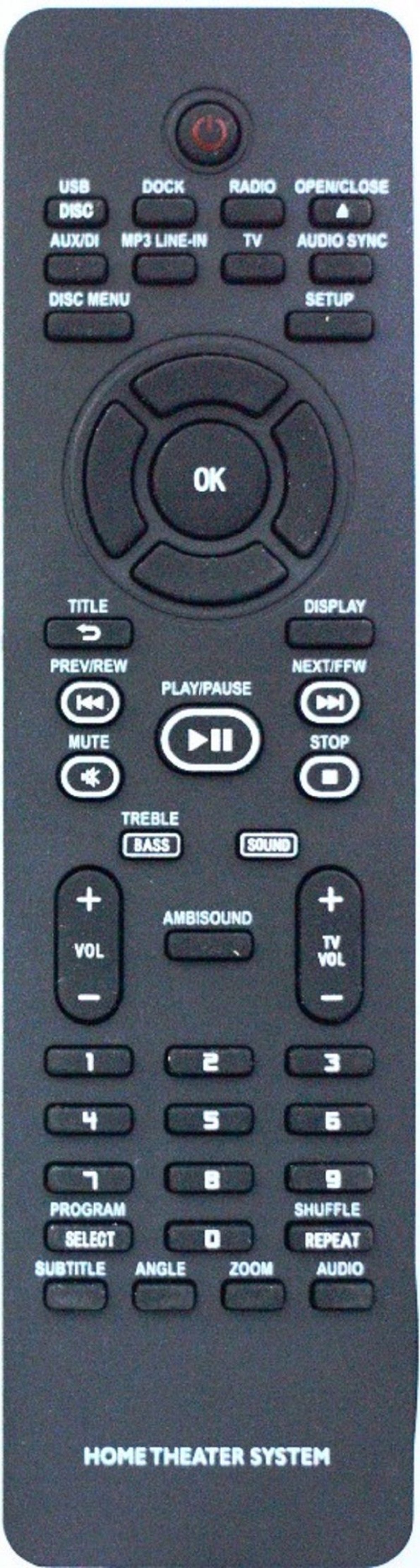 Пульт для PHILIPS 242254901361 Home Theater
