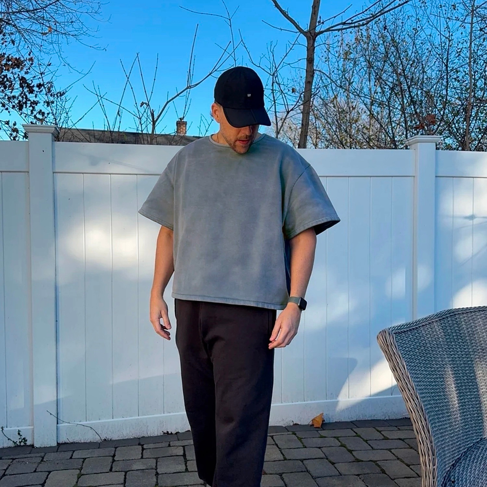 Футболка Yeezy Gap Unreleased Yoke Pavement