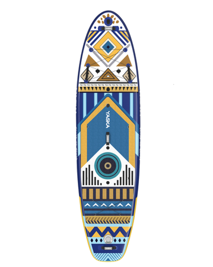 Сапборд надувной YASKA AMULET 335x88x15 см (этнический синий)