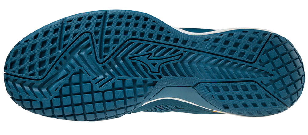 Мужские кроссовки теннисные Mizuno Wave Intense Tour 5 AC - Бирюзовый