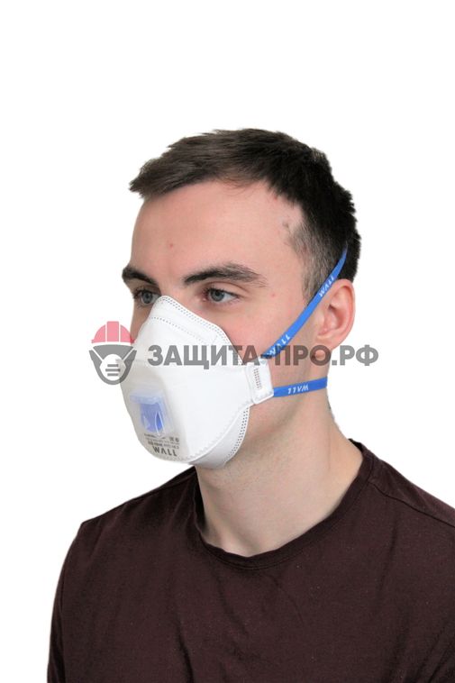 Медицинский респиратор WALL AIR 95НK, FFP2, с клапаном выдоха