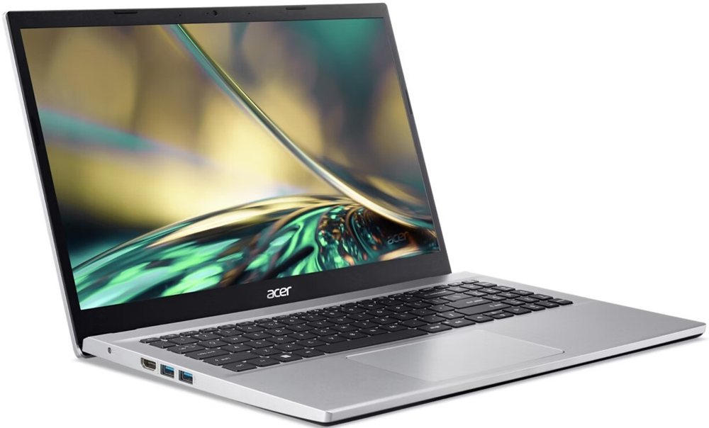Ноутбук  Acer Aspire 3 A315-59-58SS 15.6 ", Core i5, 8 Гб RAM, 512 Гб SSD, Iris Xe Graphics, Серебристый
