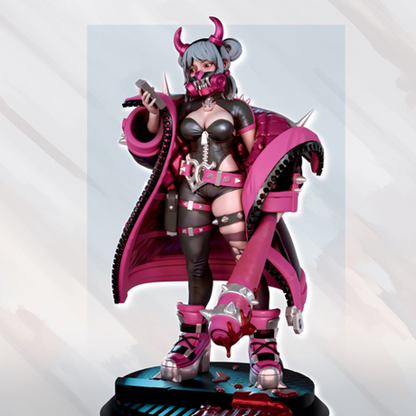 Миниатюра Они в маске 32-75мм