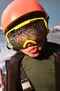 ZARA ВОДОНЕПРОНИЦАЕМАЯ И ВЕТРОЗАЩИТНАЯ КУРТКА RECCO®, ОРАНЖЕВЫЙ