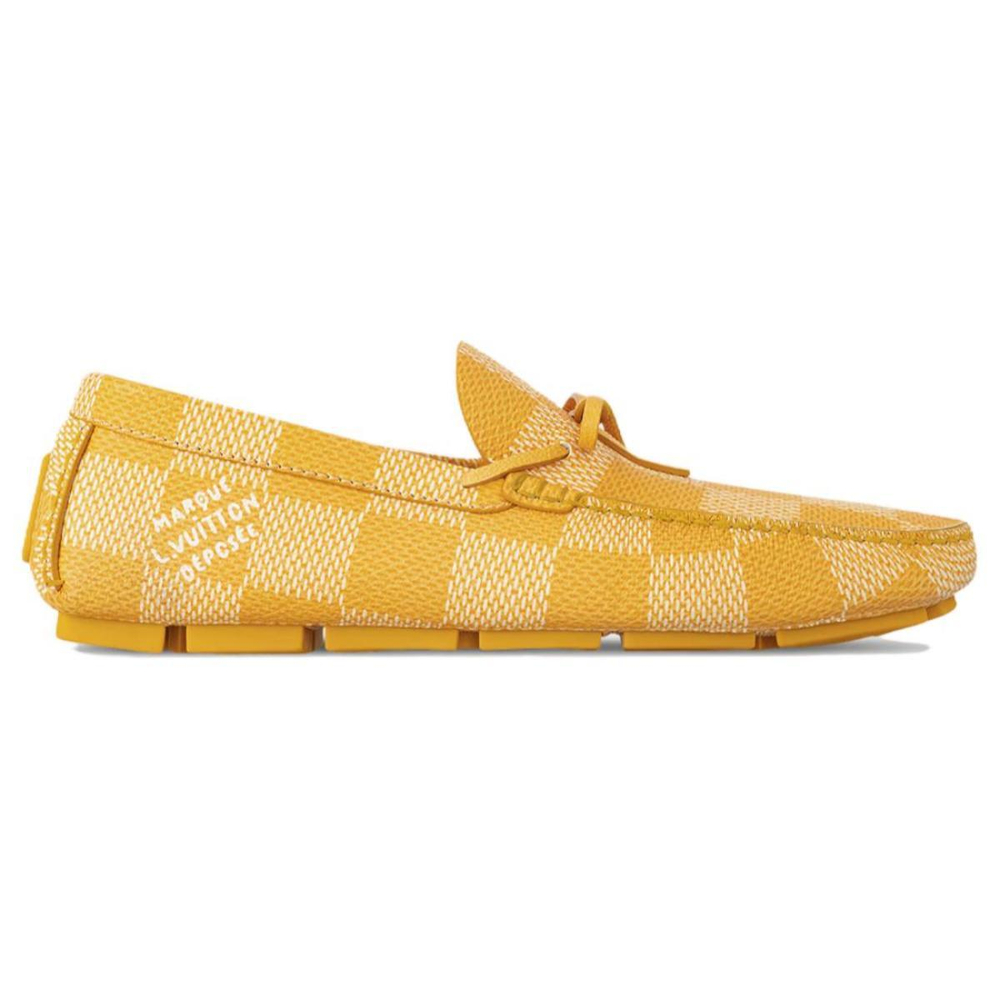 Лоферы LOUIS VUITTON Driver Damier, 1ACWKE