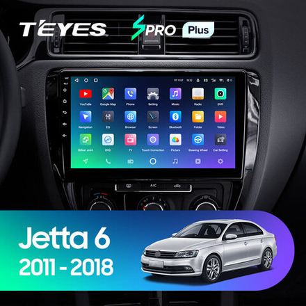 Teyes SPRO Plus 10.2" для Volkswagen Jetta 2011-2018