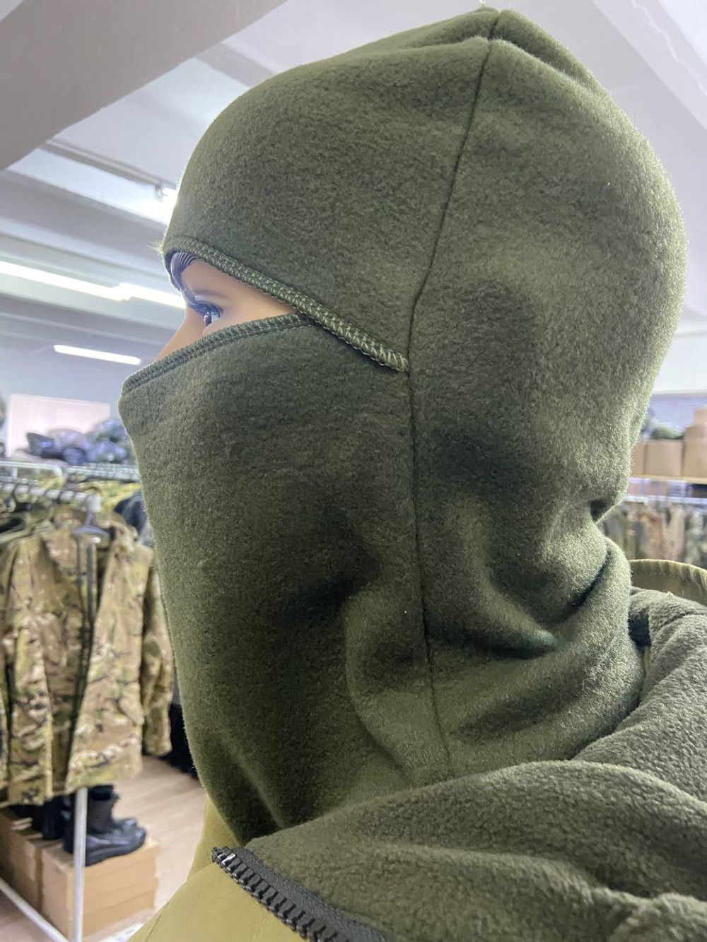 Балаклава флисовая / олива