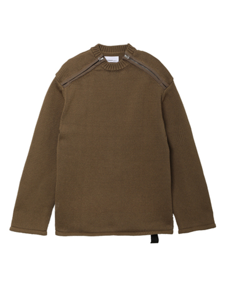 Толстовка Без Капюшона Shoulder Zip Knit