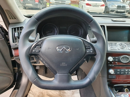 Руль ver.1 Infiniti QX50 EX35 EX37 EX25 G35 G37 черный