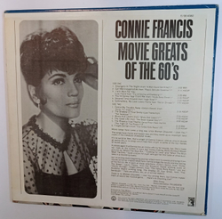 Connie Francis Movie Greats Of The 60s (US 1966)