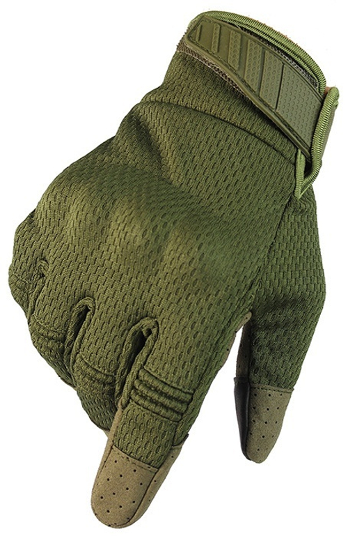 Перчатки с кастетом аутдор 00704 - Оливковый