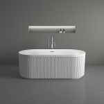 Ванна акриловая Vincea VBT-709-1700, 1700*800*585, цвет белый, щелевой перелив, слив белый