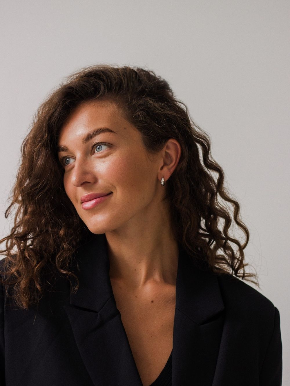 Серьги-хупы, как бублик 15 мм