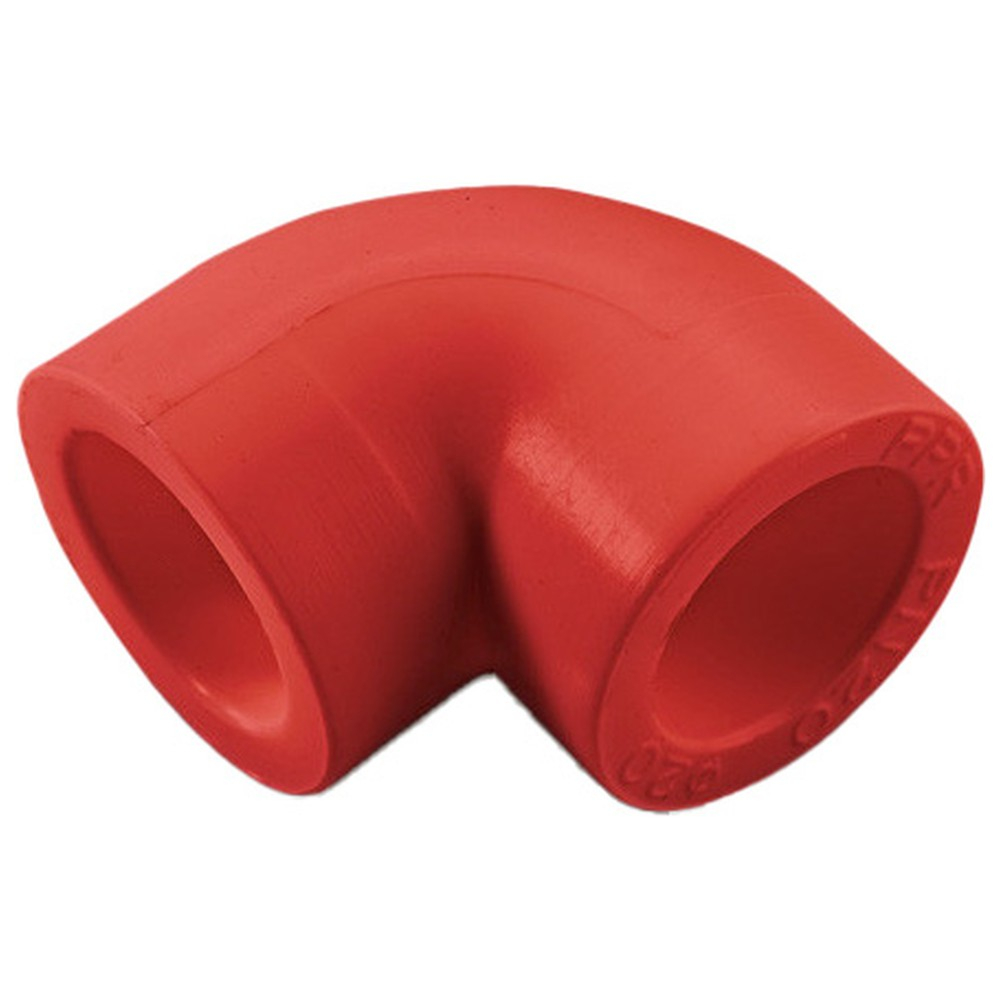 Угольник ПП AntiFire 90гр D32 Red 051118