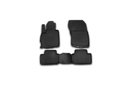 Коврики в салон подходят для MITSUBISHI ASX (I, Ip, Ip2, Ip3), 2010-2020, 2020-&gt;, 4 шт. (полиуретан)