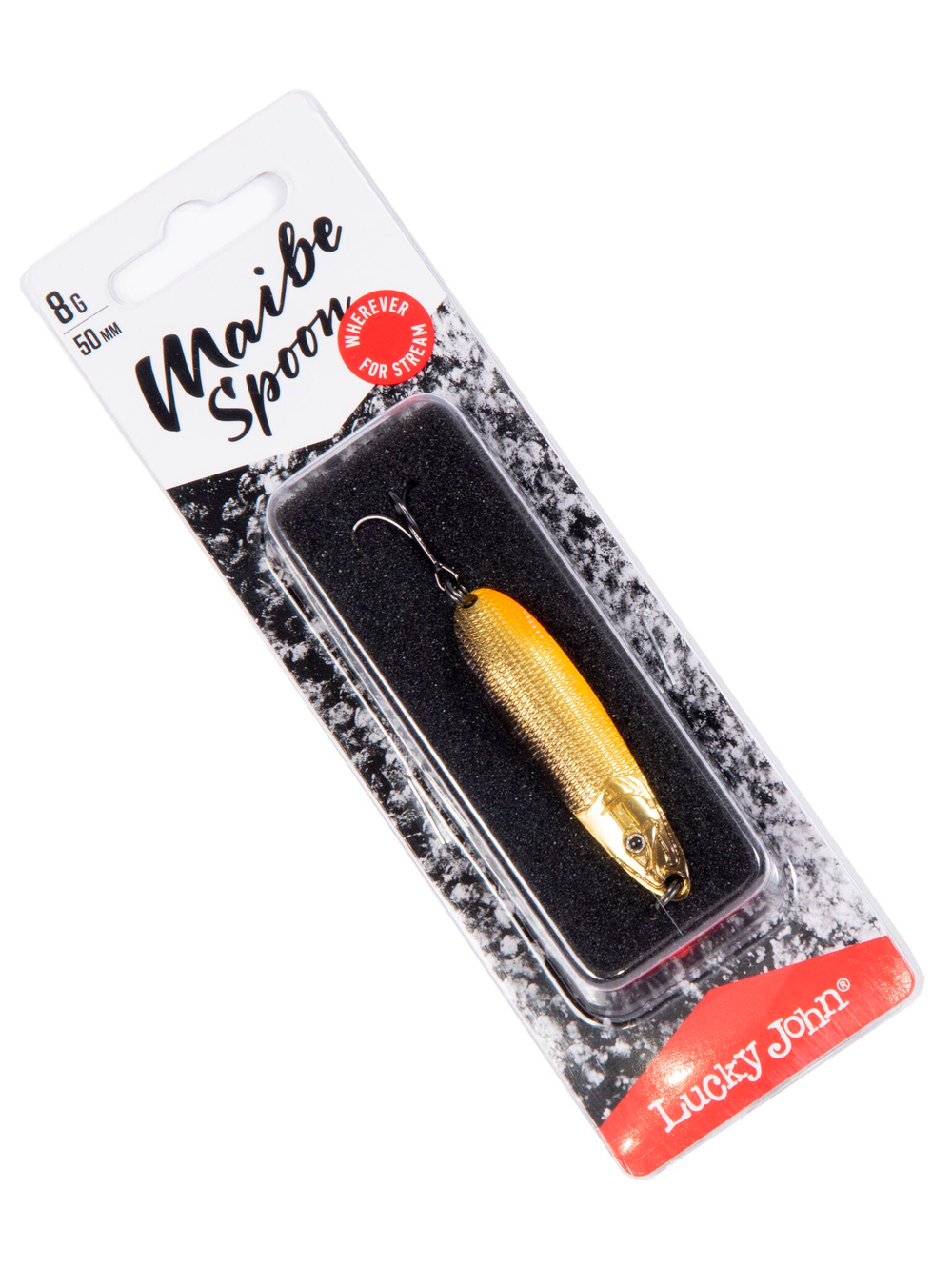 Блесна Lucky John Maibe Spoon 50 мм, 8 г, цвет 004