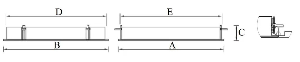 Светильник OWP OPTIMA LED 600 IP54/IP54 4000K Clip-In (600х600х90мм) СТ