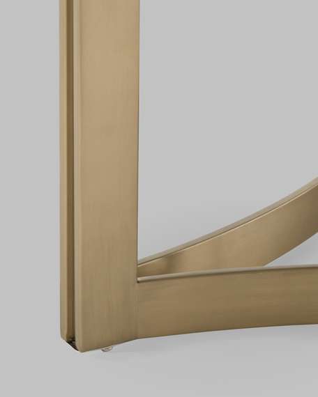 Журнальный столик Кассия 90*90 см темная керамика