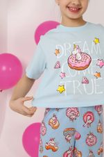 Пижама для девочки Единопончик-2 Виотекс ГОЛУБОЙ