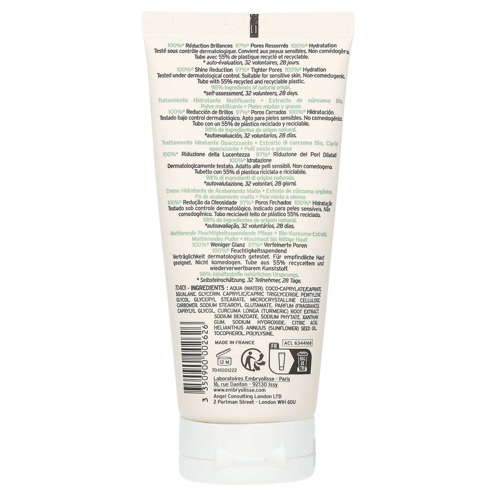 Embryolisse, матирующий увлажняющий крем, 50 мл (1,69 жидк. унции)