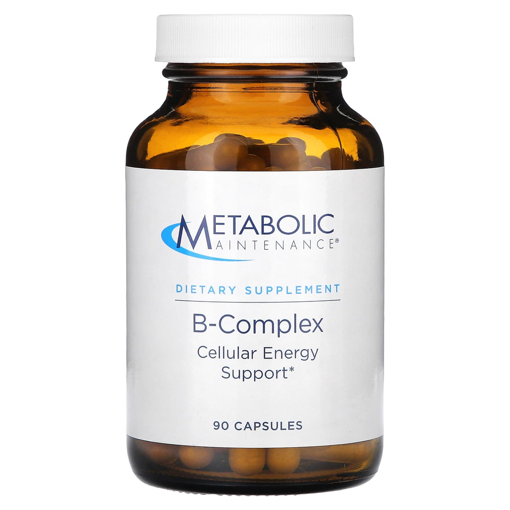 Metabolic Maintenance, комплекс витаминов группы B, 90 капсул