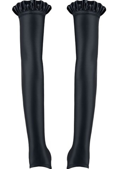 Перчатки Gertrude (Hard Candy collection) SM (42-44) (черные) (Цвет: Черный)