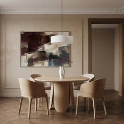 Дизайнерский обеденный стол BLOSSOM latte