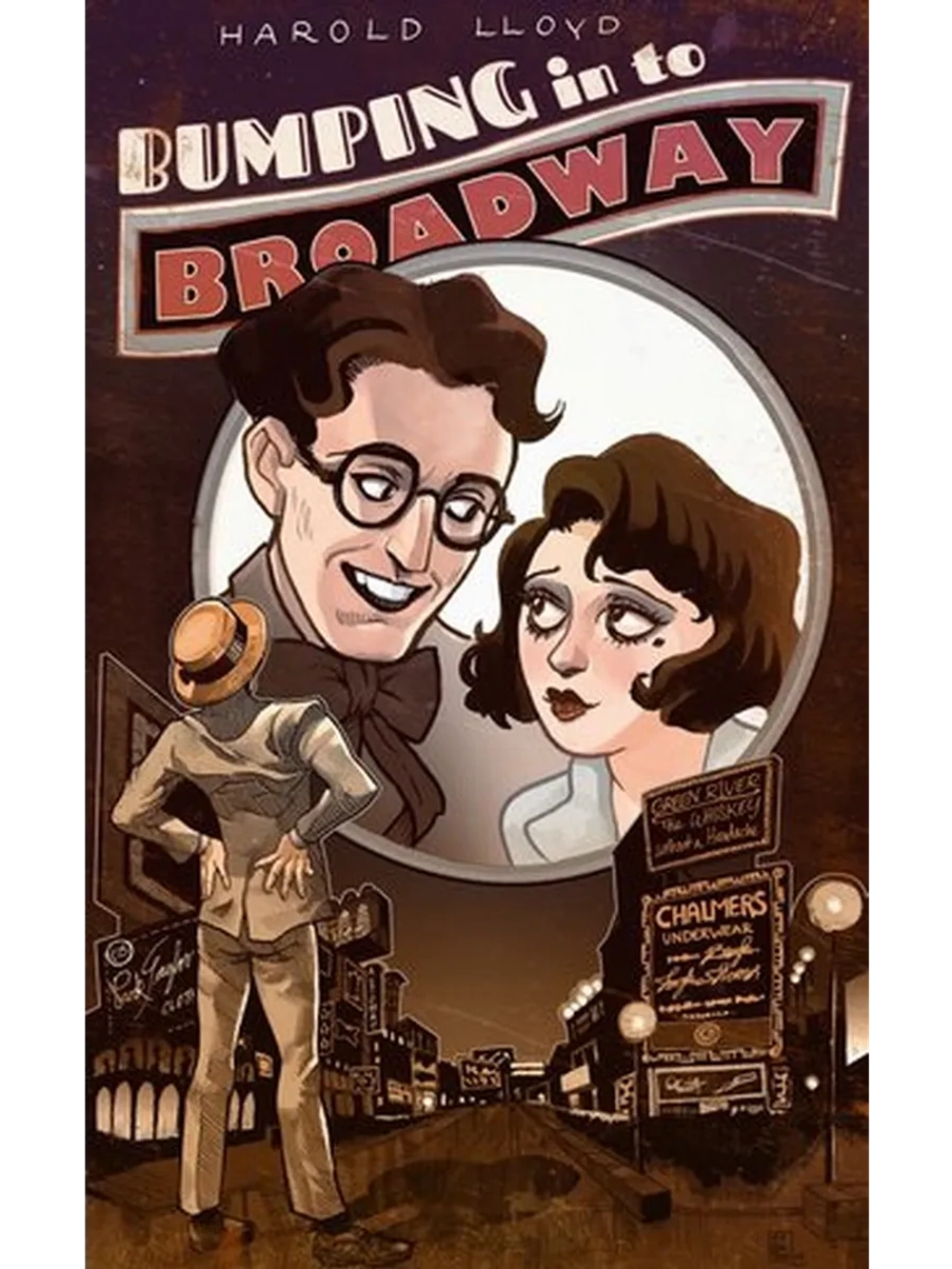 Натыкаясь на Бродвей (1919) (DVD-R)