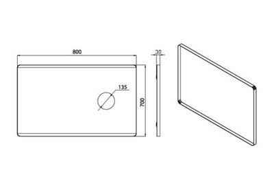 Зеркало Armadi Art Vallessi с увеличением и подсветкой 80*60 IP24 542