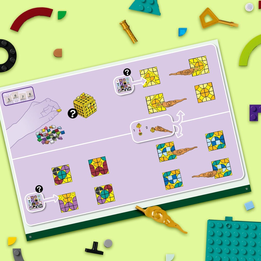 LEGO DOTS — Настольный набор «Хогвартс» 41811 / артикул   41811  / GTIN 5702017425115