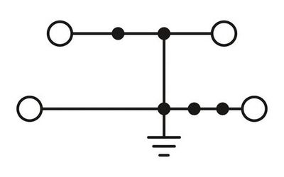 1453897 - XTTB 2,5-PE - Двухъярусная заземляющая клемма