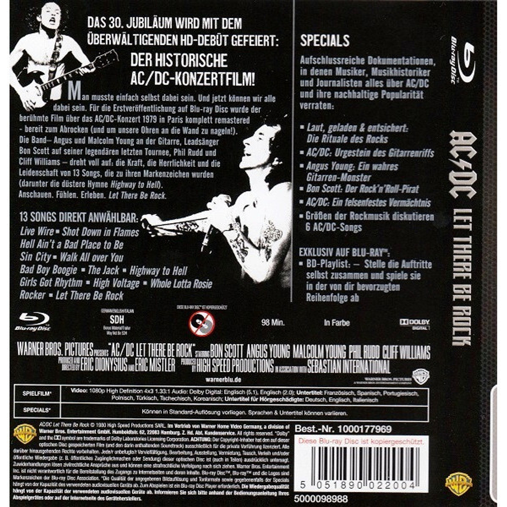 AC/DC / Let There Be Rock (Blu-ray)