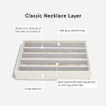 Органайзер для украшений Stackers Classic Necklace Layer (Putty Croc)