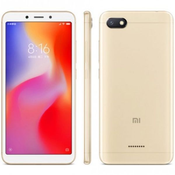 Смартфон Xiaomi Redmi 6A 2/16GB Gold (Золотой)