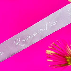 Лента декоративная "Романтик" Сиреневая