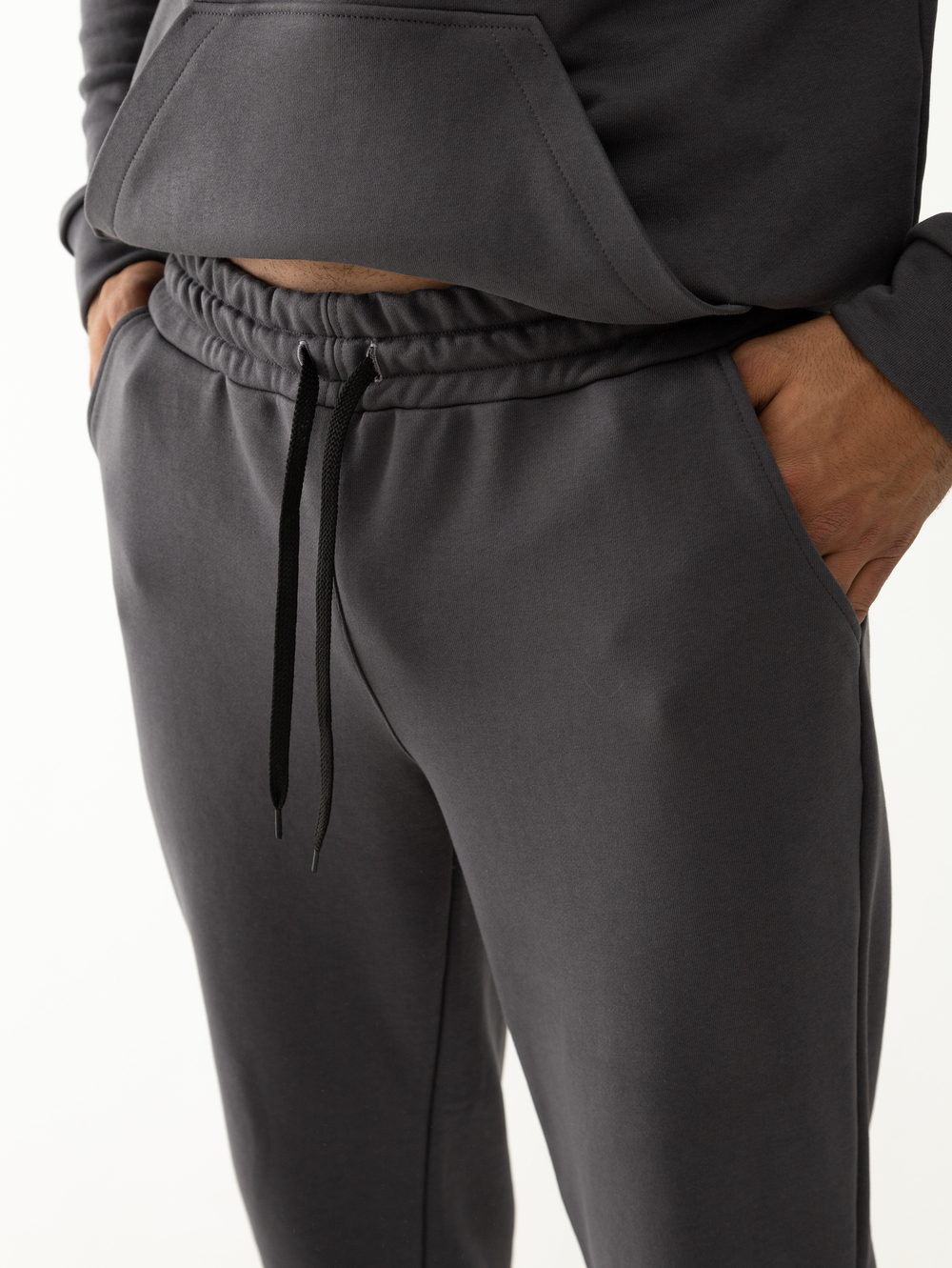 Костюм мужской спортивный (без начеса). Графит