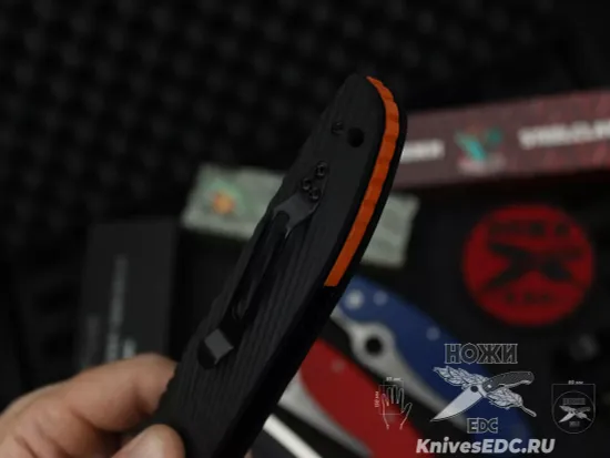 Складной нож Steelclaw Ребус rebus c клинком из стали 9Cr18MoV, рукоять G10