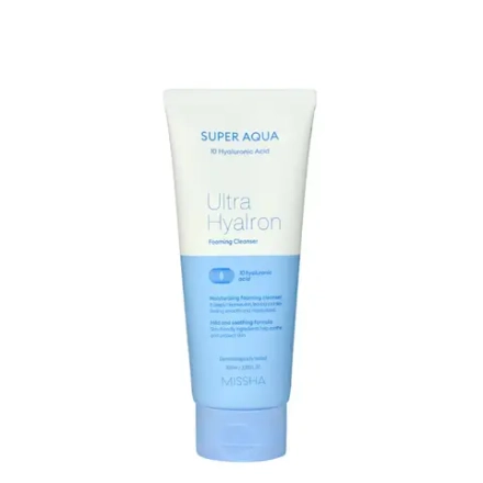 MISSHA Пенка для умывания Super Aqua Ultra Hyaluron Cleansing Foam 100 мл
