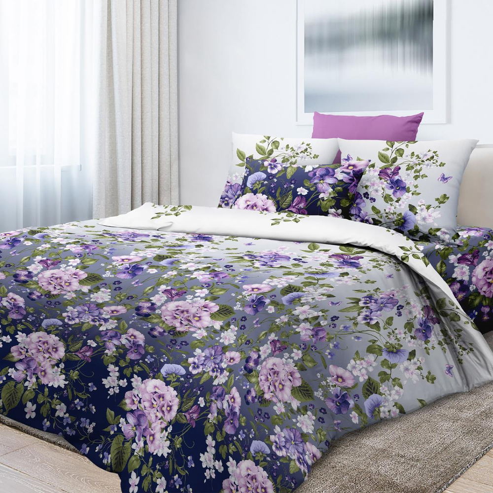 Перкаль "Магия ночи" 6441/1  шир 220 Тейково