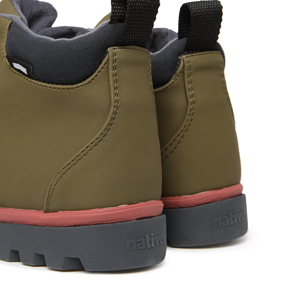 Ботинки Native Fitzsimmons Treklite Utili Green / Spice Red / Onyx Black