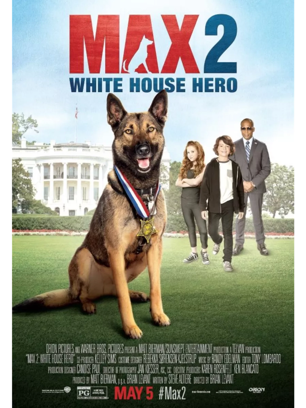 Макс 2: Герой Белого Дома (2017) (DVD-R)