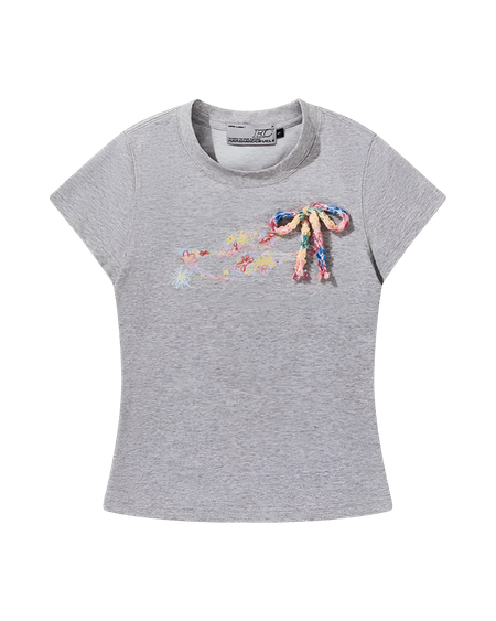 Женская футболка HARSHandCRUEL WMNS "Flowers" Crop Tee